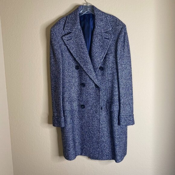 Kiton Other - kiton cashmere blend tweed coat